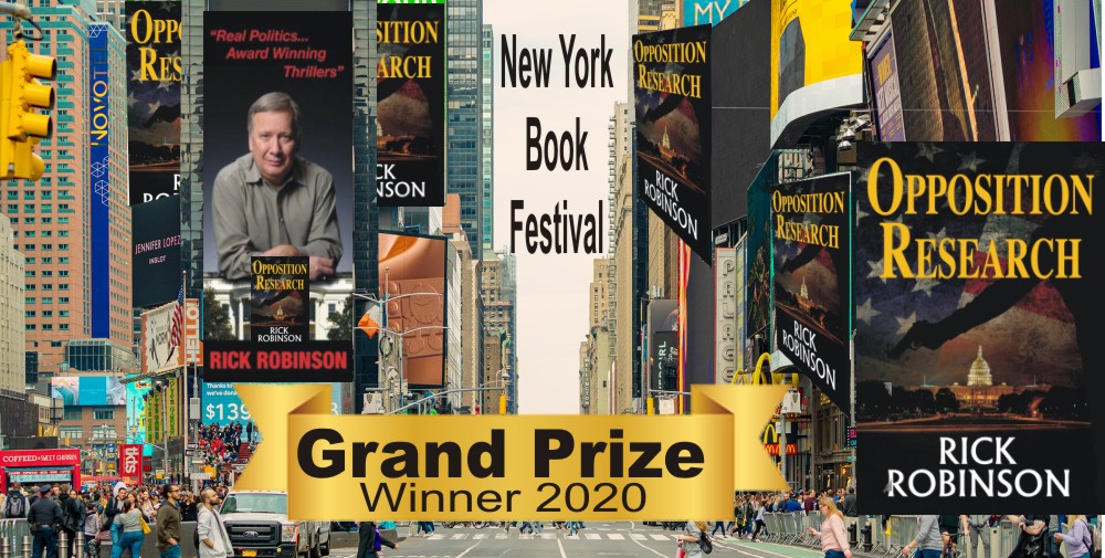 NEW YORK BOOK FESTIVAL NAMES “OPPOSITION RESEARCH” FOR TOP HONORS